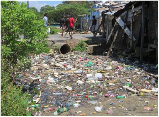 Degraded urban watercourse, Colombo, Sri Lanka: Rob McInnes